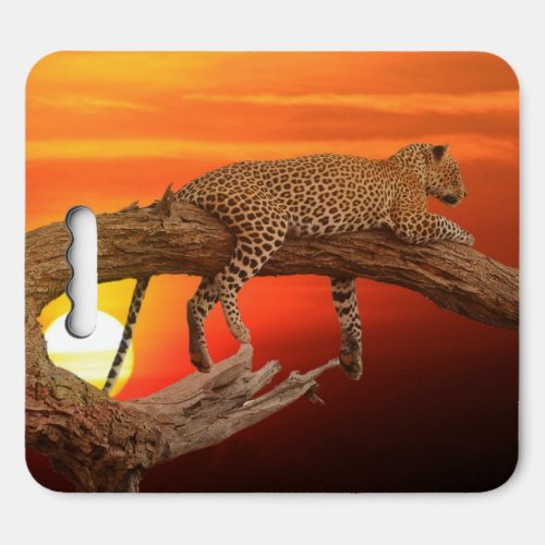 Just Relaxing Leopard Seat Cushion