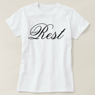 "Just Rest" aesthetic soft life manifestation T-Shirt