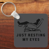 Just Resting My Eyes Funny Sarcastic Dad Joke