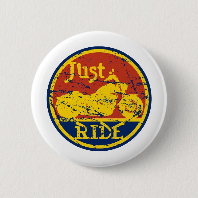 Just Ride Button (Front)