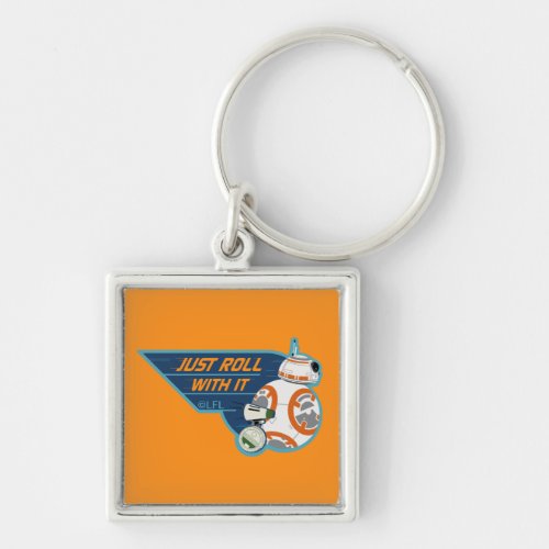Just Roll With It BB_8  D_O Graphic Keychain