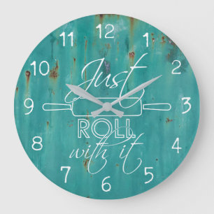 Just Roll With It - Kitchen Clock