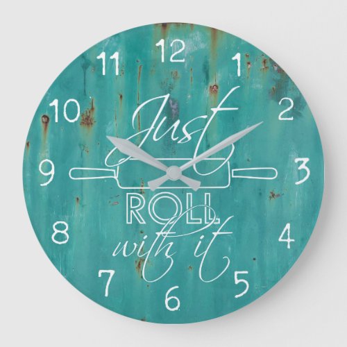 Just Roll With It _ Kitchen Clock