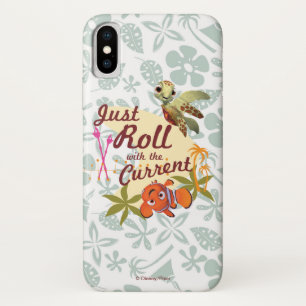 Just Roll with the Current iPhone X Case