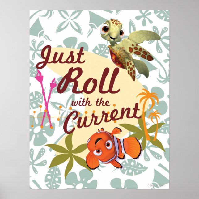 Just Roll with the Current Poster (Front)
