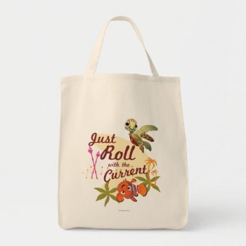 Just Roll With The Current Tote Bag by FindingDory at Zazzle