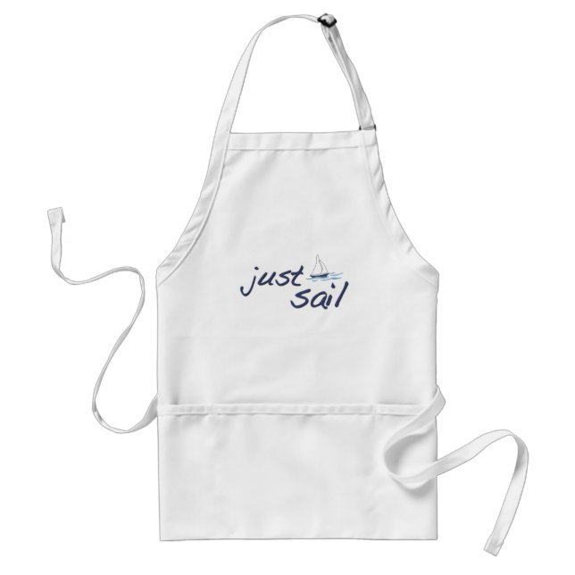 Just Sail Adult Apron (Front)