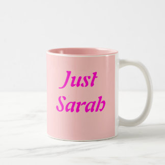 Just Sarah Two-Tone Coffee Mug