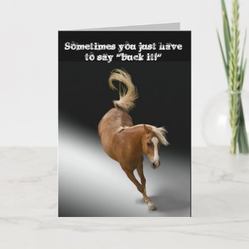 Just Say Buck It Retirement  Card by DakotaInspired at Zazzle
