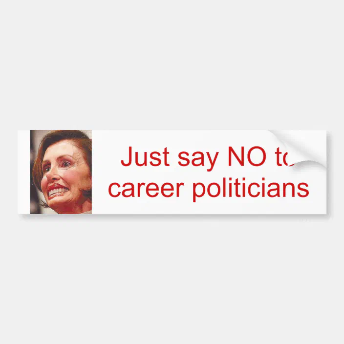 Don't Be Nancy Pelosi Version 2 Funny Political Sticker 6" x 5" Bumper Sticker 