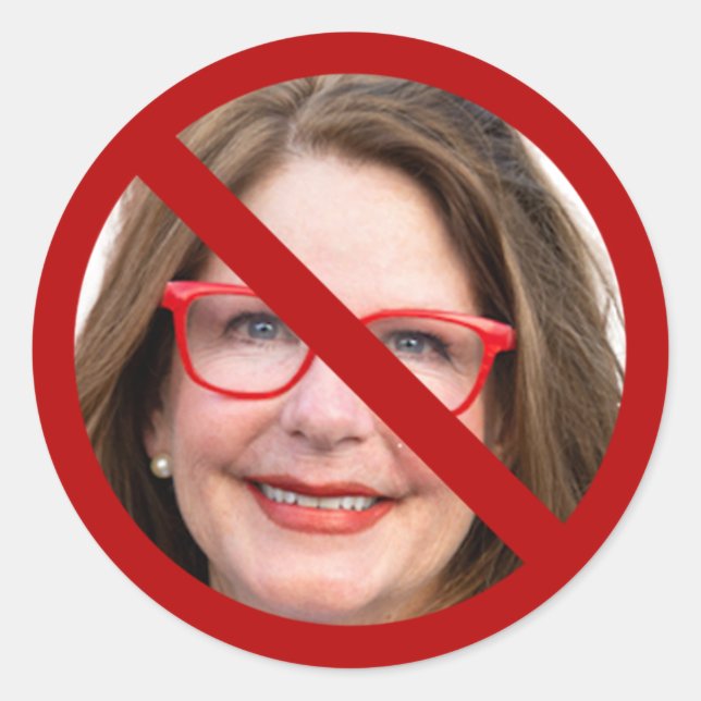 Just Say No To Elsie Classic Round Sticker (Front)
