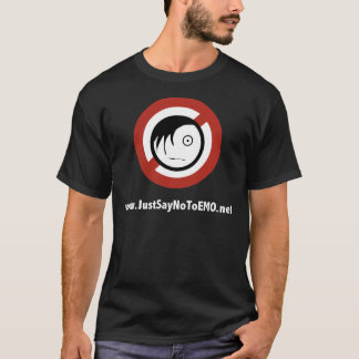 Just Say No To EMO.net T-Shirt Black