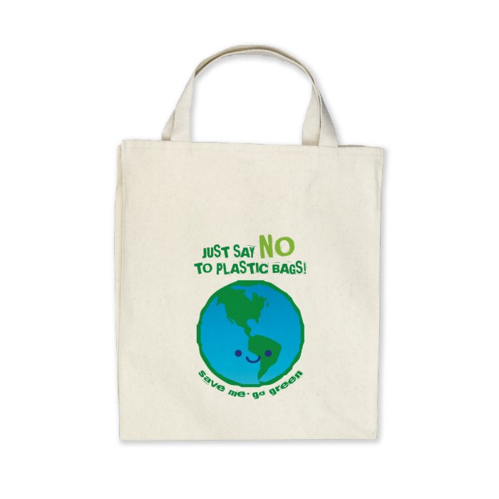 Just Say No To Plastic Bags Bag