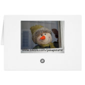 just sayin' "hi" cards (Back Horizontal)