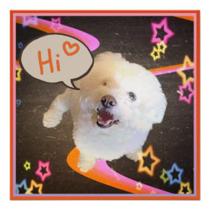 Just Saying "Hi" Poster