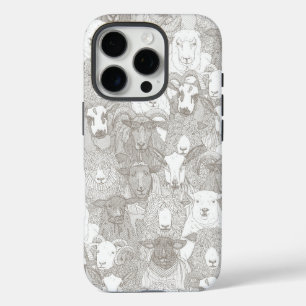 just sheep natural white iPhone 16 pro case