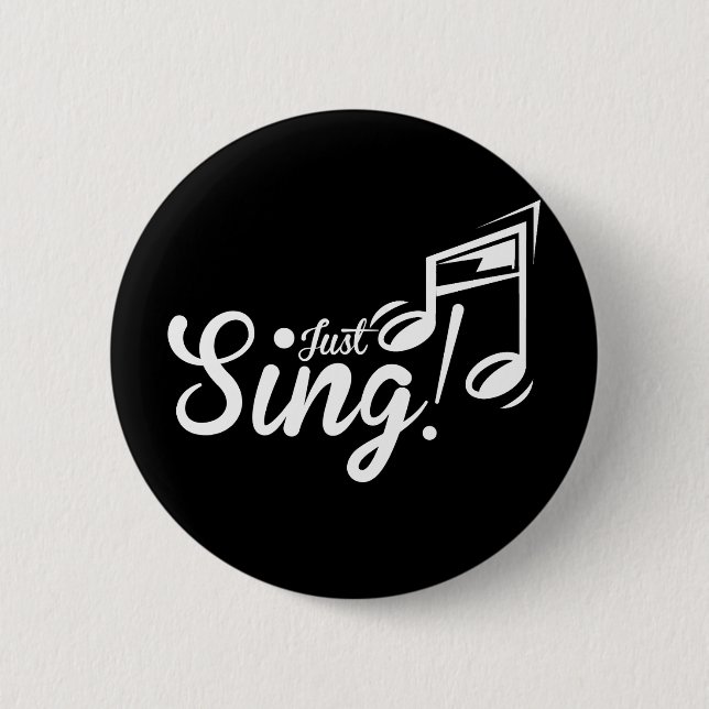 Just Sing! Button (Front)