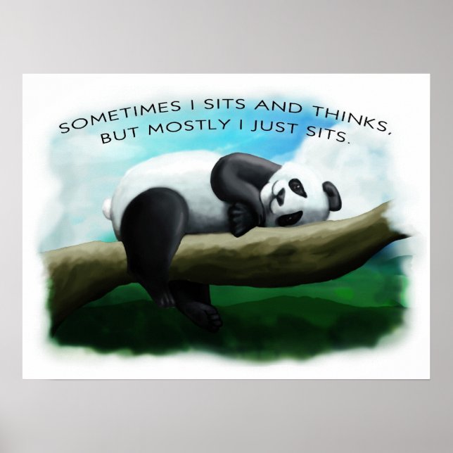 Just Sits Poster (Front)