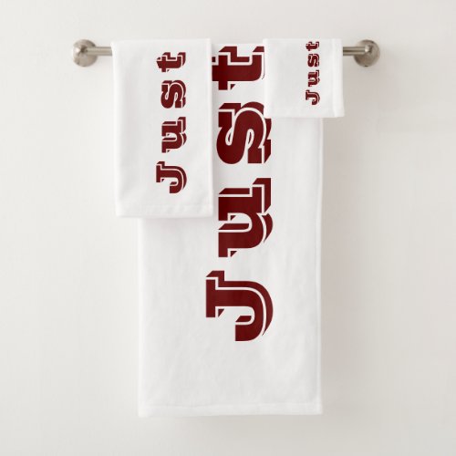 Just Sk8 Mug Bath Towel Set