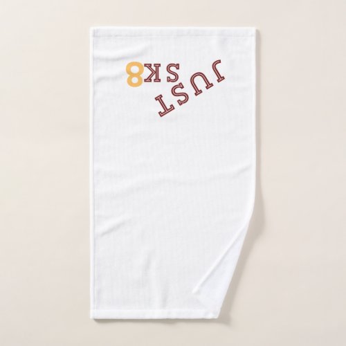 Just Sk8 Mug Hand Towel