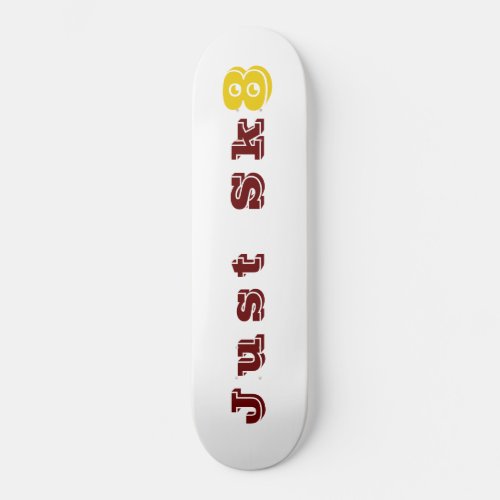 Just Sk8 Mug Skateboard