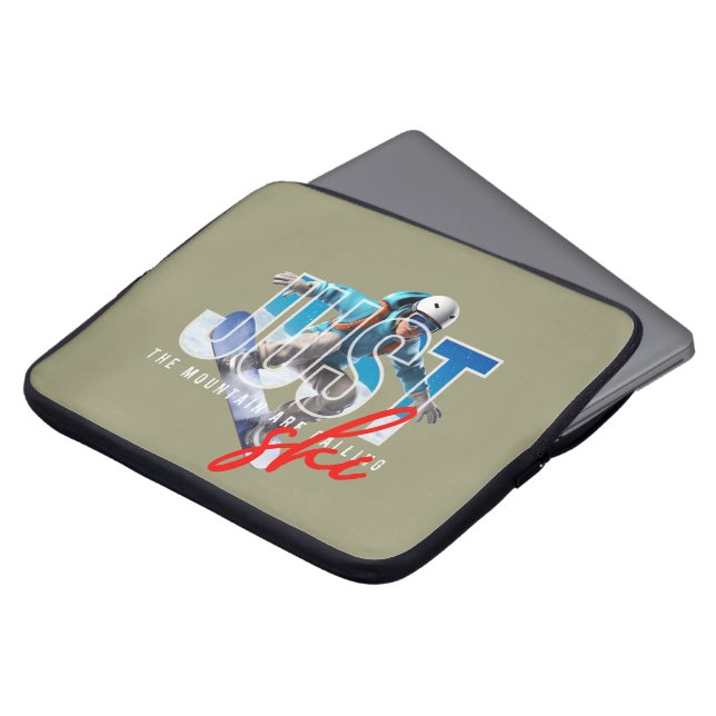 Just Ski | 15" Laptop Sleeve (Front Top)