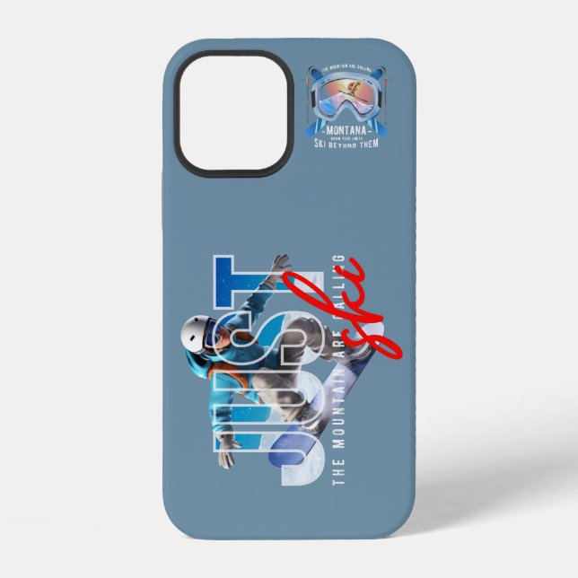 Just Ski | Iphone Case (Back)