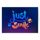 Just Smile (Front Horizontal)