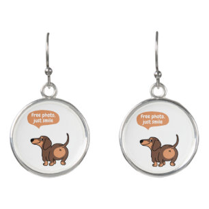 just smile, free photo earrings