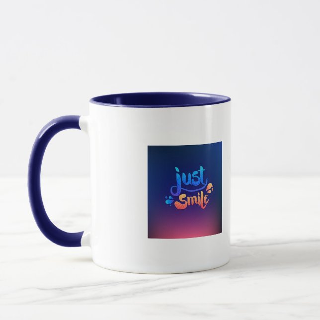 Just Smile Mug (Left)