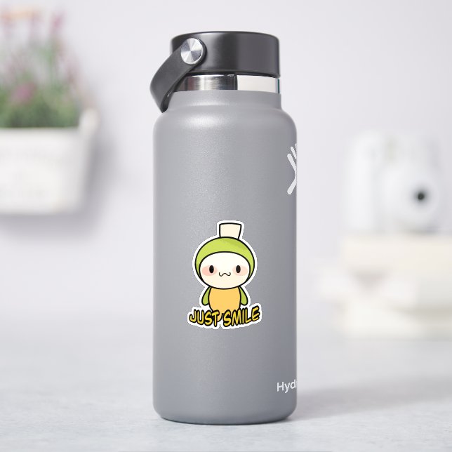 Just Smile Sticker (HydroFlask)