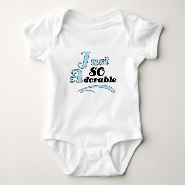 Just So Adorable Baby Bodysuit (Front)
