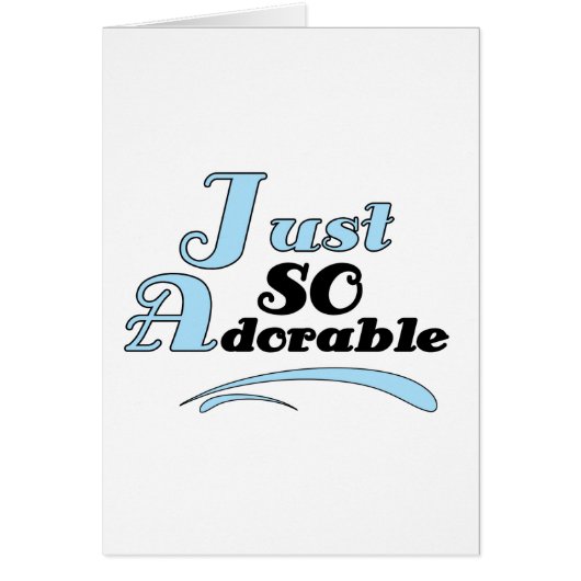 Just So Adorable Cards (Front)