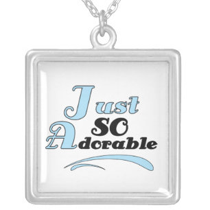 Just So Adorable Silver Plated Necklace