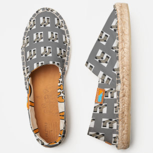 Just Socks Novelty Espadrilles Shoes