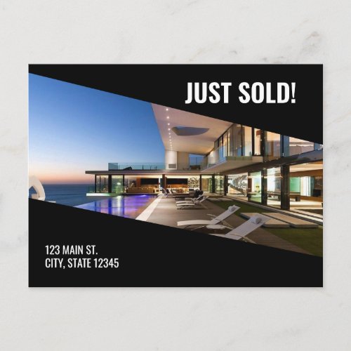 Just Sold _ Black Metro _ Postcard