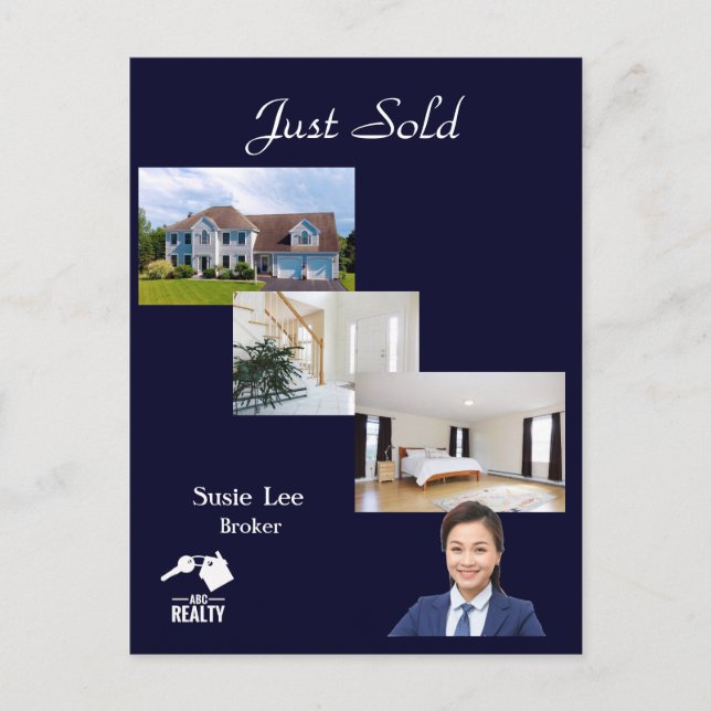 Just Sold Holiday Postcard (Front)