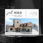 Just Sold Real Estate Property Realtor Marketing Postcard<br><div class="desc">Spread the world around with this stylish,  customizable postcard,  featuring your custom images and text. Easily add your own info by clicking on the "personalize" option.</div>