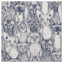 just sphynx cats blue off white fabric