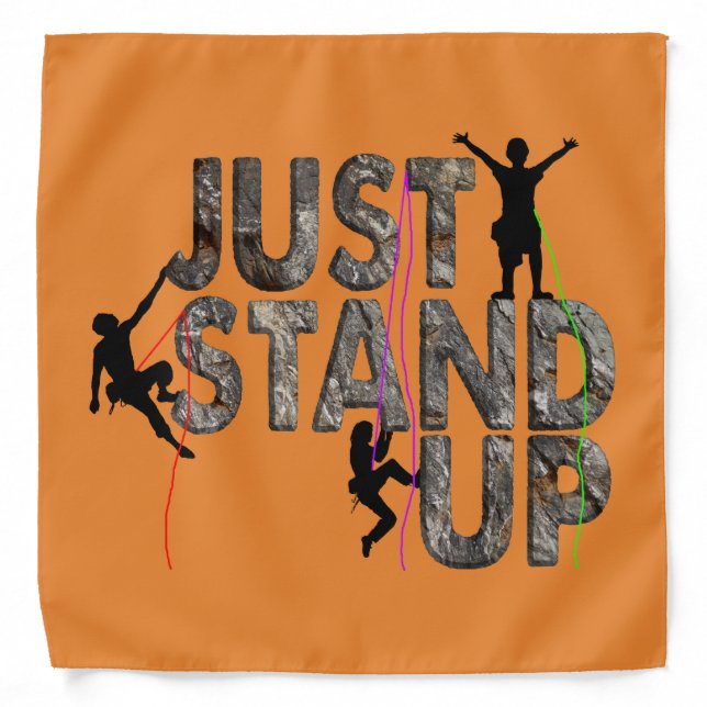 Just Stand Up Bandana (Front)