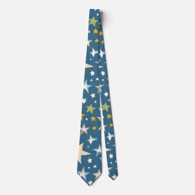 Just Stars  Neck Tie (Front)
