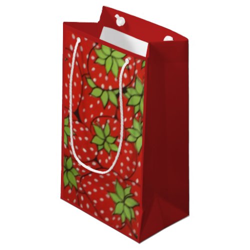 Just Strawberries Small Gift Bag