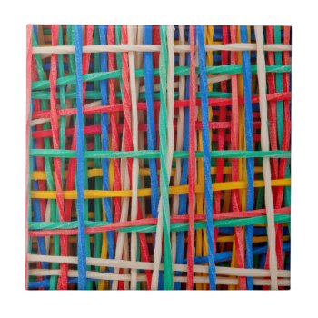 Just Strings Attached Ceramic Tile by UDDesign at Zazzle