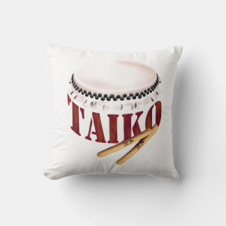 Just Taiko Throw Pillow