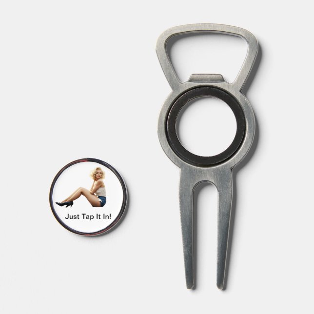 Just Tap It In! Divot Tool (Front (Open))