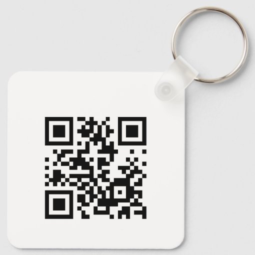 JUST TAP | QR Code Business Card REALTOR AGENT Keychain | Zazzle