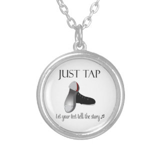 Just Tap  Silver Plated Necklace