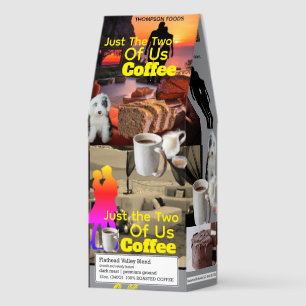 JUST THE 2 OF US Coffee, 12oz Bag, Dark Roast Roasted Coffee