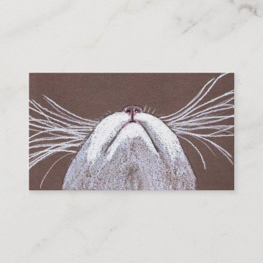 Customizable JUST THE CATS WHISKERS 2 BUSINESS CARD TEMPLATES