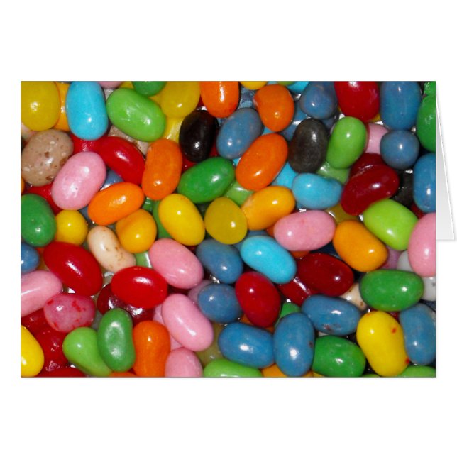 Just The Jelly Beans Cards (Front Horizontal)